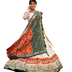 Lehenga choli โดย Fab Zone tussar Silk patola นักออกแบบล่าสุด - Product Image 1