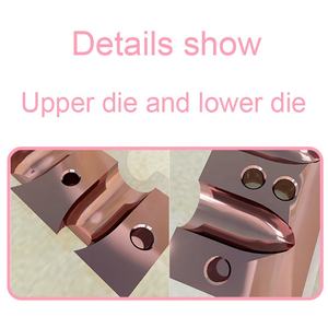 QFWローズゴールド2/4/6/12空洞12穴アルミリップバームリップスティックアルミリップスティックモールド12.1mm DIYリップスティックモールド - Product Image 4