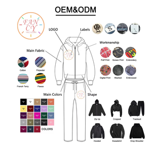 Men Jogger Sets Two Piece Set <b>Patchwork</b> Zip up Puff Track Nylon <b>Jacket</b> and Track Pants Custom Nylon Tracksuit Men - Product Image 2