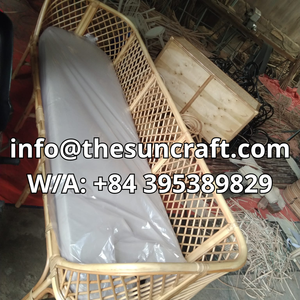 Toddler Rattan <b>Vanity</b> Set Children Furniture Nursery Room Woven <b>Makeup</b> Table Factory Price Cheap High Quality Hot Sale Wholesale - Product Image 5
