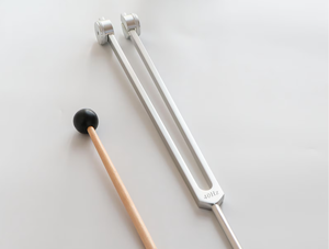 Diapasón ponderado de 40Hz, mango opcional de 9cm de longitud, grabado personalizado. - Product Image 2