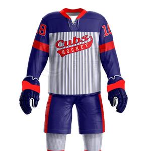 Meilleur design Vente à chaud Matériau en polyester Meilleur design Uniforme de hockey sur glace léger de haute qualité en différentes couleurs - Product Image 4