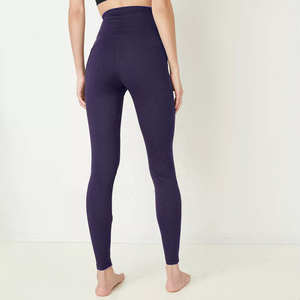 High Quality Breathable Knitted High Waist Yoga Leggings for Women Gym Use - Product Image 2