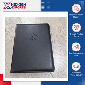 Carpeta de Presentación de Cuero PU de Primera Calidad, Estilo Moderno, Logotipo Personalizado, Disponible en Grandes Cantidades, Origen India - Product Image 4