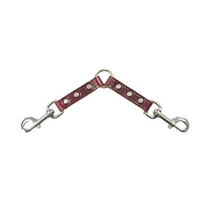 Genuine Leather Two Dog <b>Leash</b> Coupler Double Dog Splitter Heavy Duty Adjustable <b>Pet</b> Lead Durable Wholesale OEM - Product Image 4