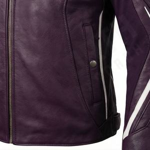 Veste de moto en cuir véritable pour homme de qualité supérieure, nouvelle arrivée, vestes de moto d'hiver, protections amovibles, personnalisables - Product Image 5