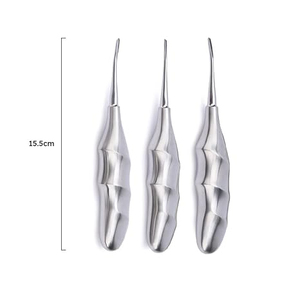 Elevador de Raíces Dental Manual de Acero Inoxidable de Alta Calidad, Herramienta Quirúrgica para Dientes, para Clínica Dental, Certificado CE - Product Image 4