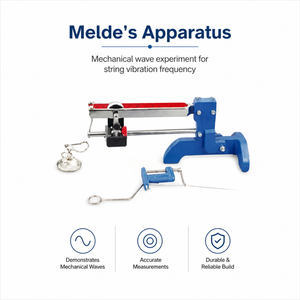 Aparato de Meldes, Equipo de Laboratorio de Física |   Instrumento de Prueba de Movimiento Ondular Científico Personalizable OEM, Calidad de Exportación a India - Product Image 1