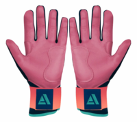 Guantes de Béisbol de Cuero Duraderos, Ligeros y Transpirables, con Cierre de Velcro, Venta Directa de Fábrica