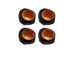 Moules en caoutchouc de forme irrégulière pour la fabrication de bijoux - Marque SUNTOOLS/STIPL - Ensemble de 4 - Cire noire avec motif or rouge Punjab - Product Image 1