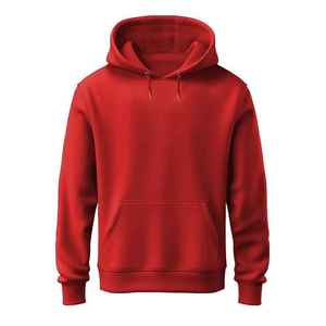 Sweat à capuche pour homme de haute qualité, épais, en polaire, coupe classique, décontracté, avec poche, logo personnalisé imprimé - Product Image 5