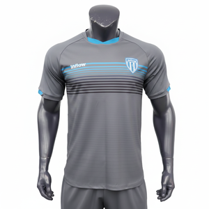 Design Logo <b>Waterproof</b> 100% Polyester Soccer Football Shirt Kit with Digital Print for College Team - Product Image 2