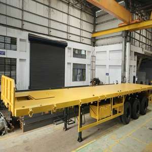 Remolque de Plataforma Plana para Contenedores, Superventas, para Logística, Minería y Proyectos de Construcción, Disponible a Precio de Exportación - Product Image 6
