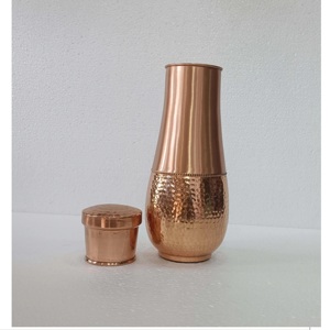 Vintage Copper Pattern Eco-Friendly BPA Free Metal <b>Thermos</b> with Lid Portable Travel <b>Bottle</b> - Product Image 6