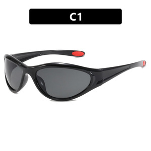Y2K Futuristic <b>Driving</b> Sunglasses Retro Trendy Narrow Frame Sun <b>Glasses</b> for Fashion Streetwear Daily Fashion Sunglasses - Product Image 5