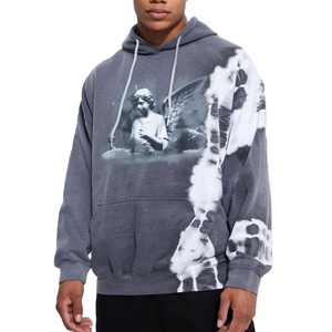 Premium Urban Tie Dye Hoodie Manufacturer Heavyweight Oversized <b>Pullover</b> Sweatshirt - Product Image 1