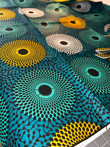 ผ้าพิมพ์ลายแอฟริกันอังการาสีสันสดใสสำหรับตัดเย็บเสื้อผ้า งานฝีมือ เครื่องประดับ แฟชั่น Hitjem Export Island Supplier - Product Image 2