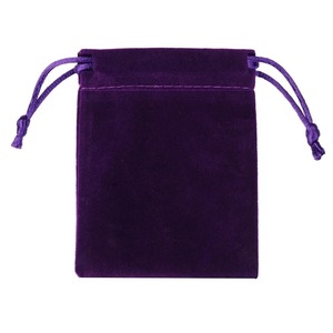 Wholesale Velvet Drawstring Jewelry Bag with Custom Branding for <b>Watches</b> Cosmetics and Fashion Accessories - Product Image 1