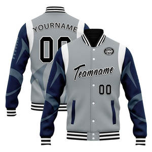 Chaqueta de Béisbol Personalizada para Hombre, Tejido de Lana Melton, Mangas de Cuero, Forro de Satén, Ribete Acanalado, Producto de Alta Demanda, Eshel Intl - Product Image 1