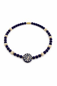 Bohemian Handmade Geometric Glass Beaded Necklace Gold Plated Unisex Party Jewelry Gift - Product Image 4