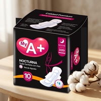 Serviettes hygiéniques jetables de marque A+ de haute qualité, respirantes, en coton, avec ailettes, super absorbantes, OEM ODM personnalisées pour femmes