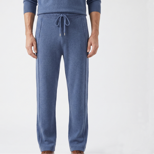 Pantalon de survêtement gris pour homme Fiy Humble, coupe droite, style hip-hop, taille élastique avec cordon de serrage, décontracté, en coton tissé, effet vieilli et délavé - Product Image 6