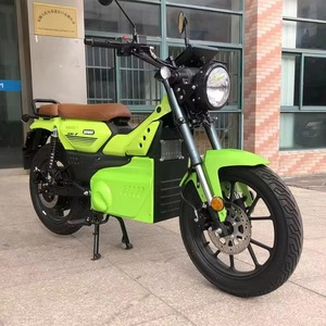 Motocicleta eléctrica de alto rendimiento de 72V y 2000W con cuadro curvo de carreras, motor central, sistema de frenos de disco, apta para todo tipo de carretera. - Product Image 4
