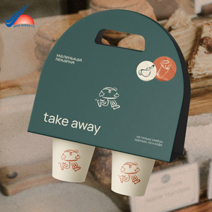 ที่ใส่เครื่องดื่มแบบหลายถ้วยแบบสั่งผลิตในเวียดนามพร้อมโครงสร้างกระดาษแข็งที่ทนทานเป็นพิเศษ - Product Image 1