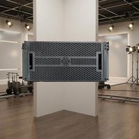 Haut-parleur Line Array externe à trois voies de performance professionnelle de grande envergure, série LS3 MRL, avec aimant néodyme, 8 Ohm 250W, enceinte en bois LF