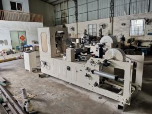 Máquina Plegadora de Servilletas de Papel Tipo <span class=keywords><strong>Canguro</strong></span> con Certificación CE, Plegado 1/8 - Product Image 5