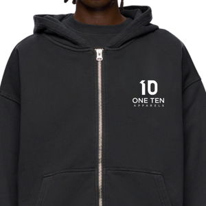 เสื้อฮู้ดดี้ผู้ชายผ้าฝ้ายฟอกลายโลโก้ สไตล์คลาสสิควินเทจ เสื้อสเวตเชิ้ตมีฮู้ดเนื้อหนา แฟชั่นลำลอง รับผลิตแบบ OEM ODM จำนวนมาก - Product Image 3