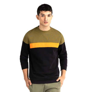 เสื้อสเวตเชิ้ตผ้าคอตตอนผสมสำหรับผู้ชาย สัมผัสนุ่มสบาย ดีไซน์เพื่อความสบายตลอดวันและสไตล์คนเมือง - Product Image 1