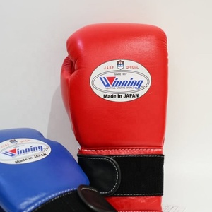 Guantes de Boxeo de Diseño Nuevo, Color Rojo y Azul, para Sparring, Personalizables OEM, Profesionales, de Cuero Genuino, para Kickboxing, Muay Thai, MMA - Product Image 2
