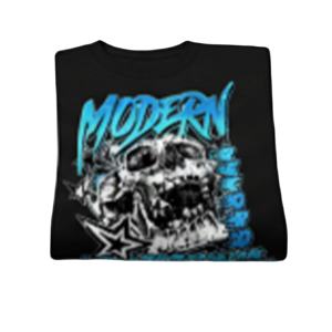 Moderno Vintage pantalla impresa calavera gráfico otoño ODM sudadera única Streetwear diseño 100% algodón Unisex para hombres y mujeres - Product Image 4