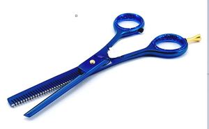 Ciseaux professionnels à effiler les cheveux en acier inoxydable pour la coiffure en salon et l'utilisation par les barbiers - Product Image 4