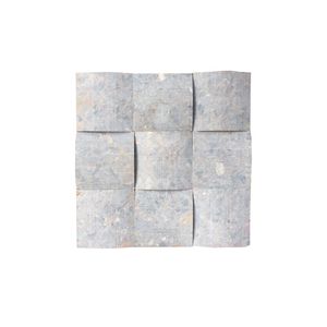 Square White Dome Marble <b>Mosaic</b> Tile 15mm Thick Water Resistant Eco-Friendly 5 Year Warranty Modern Interior Wall Graphic Design - Product Image 5