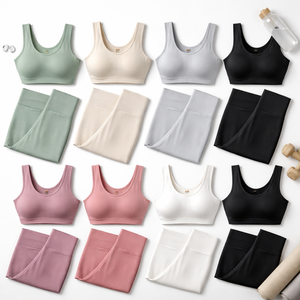 Conjuntos de Yoga Reversibles para Mujer, Sólidos y Suaves, para Pedidos al por Mayor - OEM para Ropa de Yoga de 2 Piezas, Proveedor Directo de Fábrica - Product Image 5