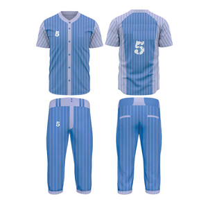 Uniforme de Béisbol Sublimado Personalizado OEM Premium, Conjunto Deportivo Transpirable de Secado Rápido, Proveedor Mayorista - Product Image 1