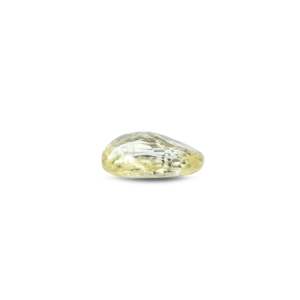 Loose 3.6 Carat Oval Cut Yellow Sapphire Gemstone 10x12mm for Fine Jewelry - Product Image 3