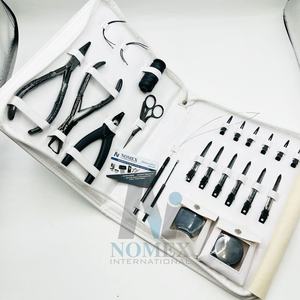 Kit de alicates para extensiones de cabello personalizados de alta calidad, microcuentas y plasma de acero inoxidable de grado quirúrgico negro para extensiones de cabello - Product Image 4