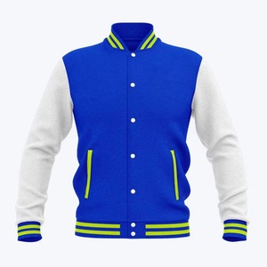 Latest Custom Made Logo Stand Front High Quality Canvas <b>Fleece</b> <b>Lining</b> Windbreaker Varsity <b>Jackets</b> Men's Breathable Lightweight - Product Image 1