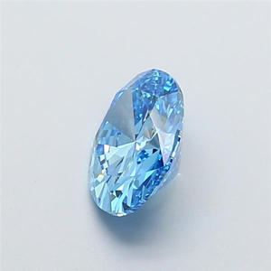 Magnífico Diamante Azul de Corte Ovalado de 5 Quilates |   Diamante elíptico de color raro y elegante para una obra maestra de joyería de lujo hecha a medida - Product Image 2