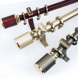 Hot Selling Modern Metal Curtain Brackets New Design for Living Room Elegant Curtain <b>Poles</b> Tracks & Accessories - Product Image 4