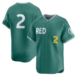 Camiseta de Verano para Hombre de la Mejor Calidad, Personalizable, Estilo Americano de Softbol, para Todos los Equipos, Transpirable, Tallas Grandes, Color Sólido, 100% - Product Image 4