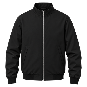 Waterproof High Quality Polyester Cotton Men's Winter Bomber <b>Jacket</b> Hooded Stand Collar Zipper Front <b>Fleece</b> <b>Lining</b> OEM Service - Product Image 1