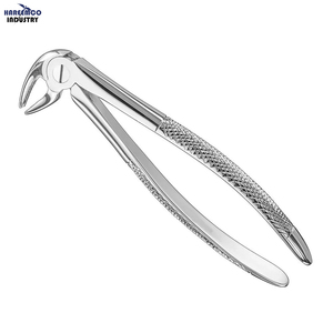 Pinces d'extraction manuelles de marque personnalisée, modèle anglais, taille 13A, antidérapantes, moyennes, approuvées CE, Classe I - Product Image 1