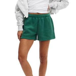 กางเกงขาสั้นผู้หญิงสำหรับออกกำลังกาย ขายส่ง กางเกงขาสั้นแฟชั่นใหม่ กางเกงขาสั้นผ้าฝ้ายลำลองสำหรับออกกำลังกาย - Product Image 1