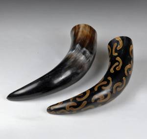 Vaso de Cuerno de Buey Hecho a Mano, Calidad Superior, Elegante, Tradicional, Estilo Vikingo, Escandinavo, Coleccionable, Regalo - Product Image 2