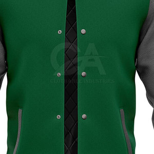 Chaqueta Urbana Casual para Hombre, Estilo Letterman, Ajuste Cómodo, Perfecta para Viajes, Uso Diario y Atuendos Urbanos - Product Image 4