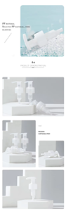 Bouteilles à bouchon à vis avec pompe basse pression pour désinfectant pour les mains, en plastique PP, anti-déversement, pour parfum, Unalilia 24/410 28/410 - Product Image 6